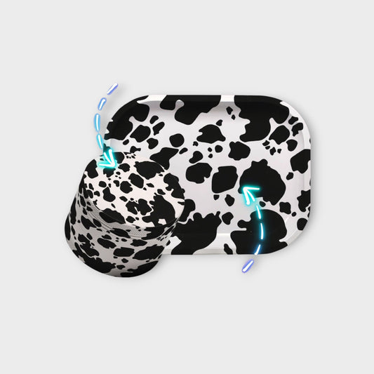 Cow Print Rolling Tray + Grinder