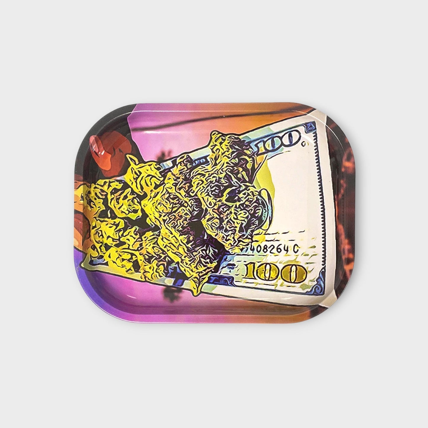 $100 Bill Rolling Tray