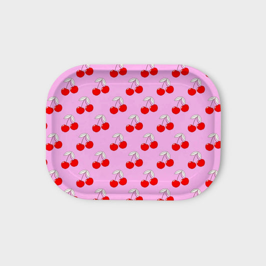 Cherry Pink Rolling Tray