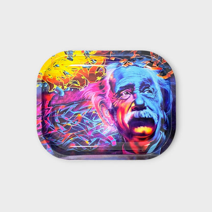 Albert Einstein Rolling Tray