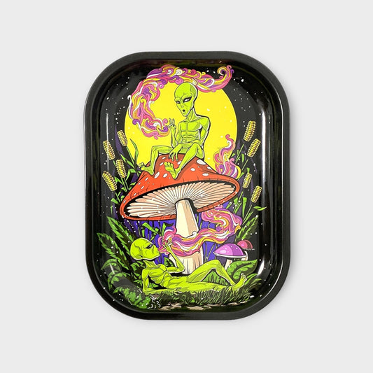 Alien Mushroom Rolling Tray