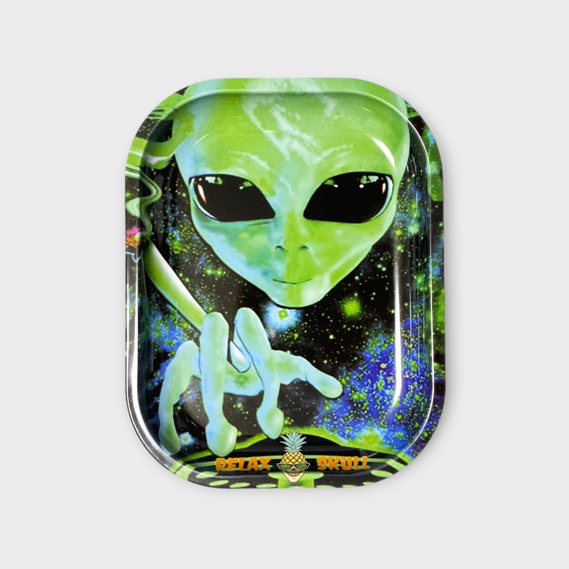 Alien Relax Skull Rolling Tray