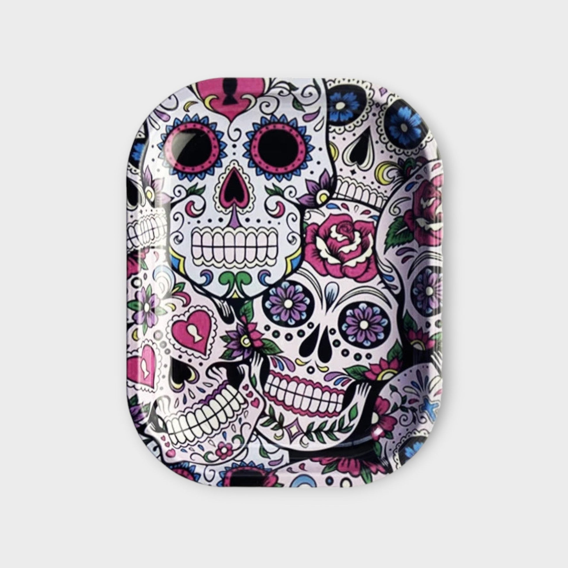 Calavera Skull Rolling Tray