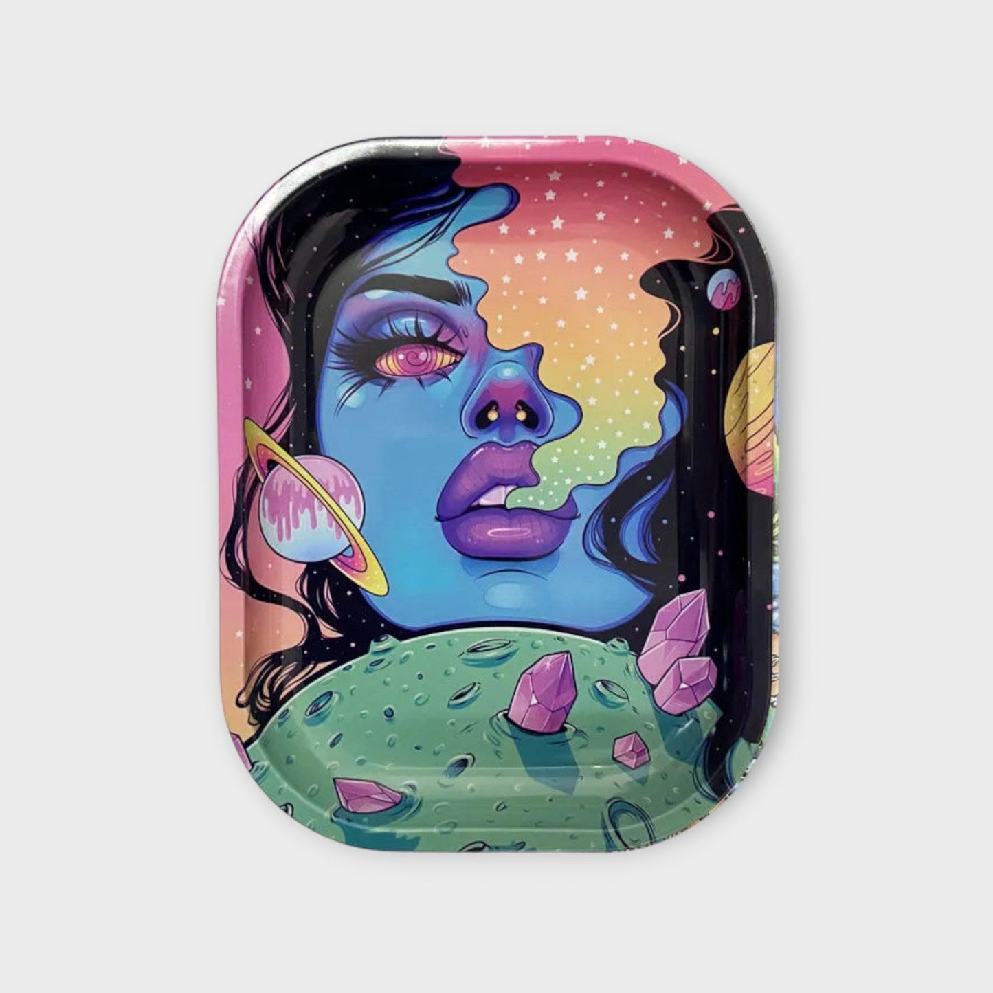 Galaxy Girl Rolling Tray