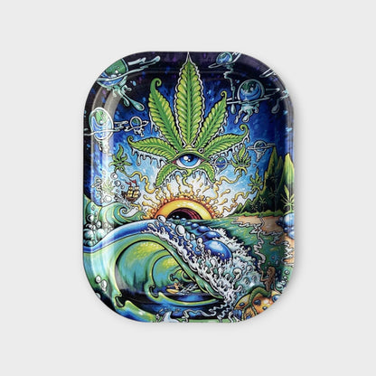 Leafy Eye Rolling Tray