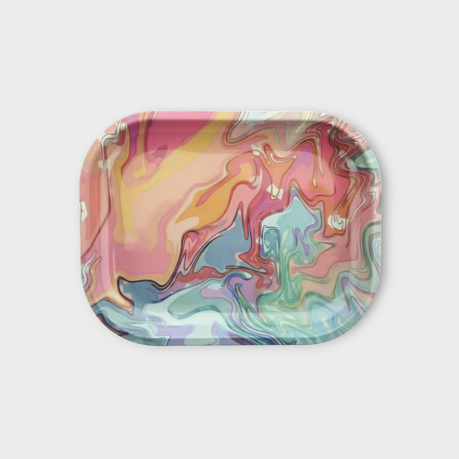 Pastel Abstract Rolling Tray