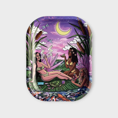 Toking Girls Rolling Tray