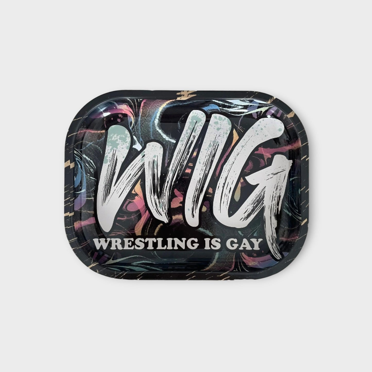 Wrestling is Gay Rolling Tray