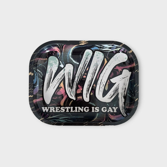 Wrestling is Gay Rolling Tray