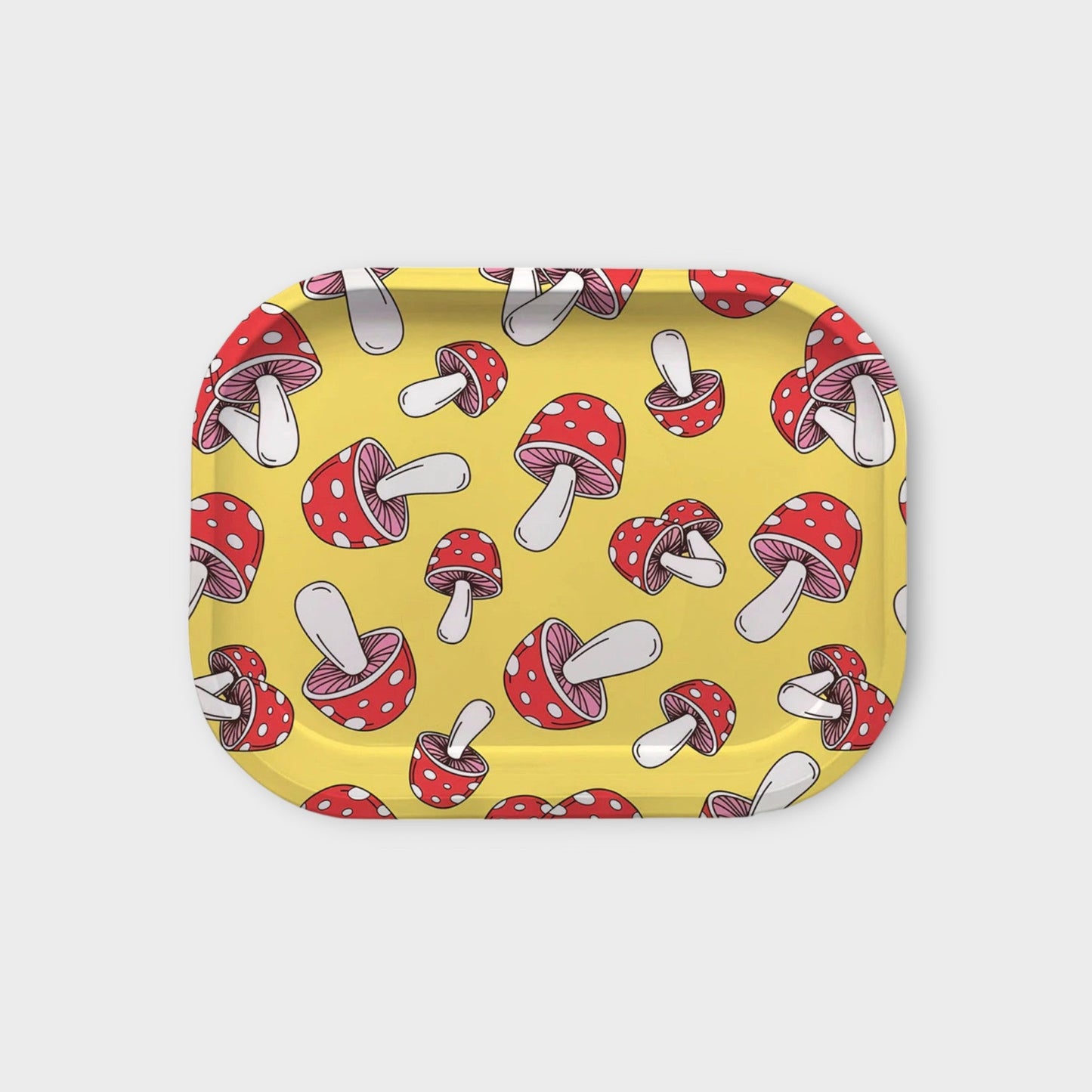 Yellow Mushroom Rolling Tray